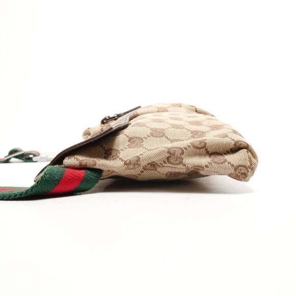 GUCCI Cream Canvas Shoulder Bag - Picture 3 of 13